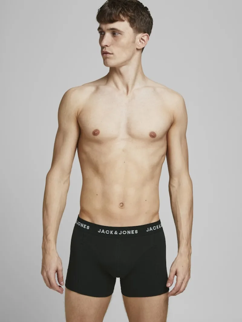 Jack & Jones Accessoires|Multipacks*JACKRIS TRUNKS 5 PACK LN black1