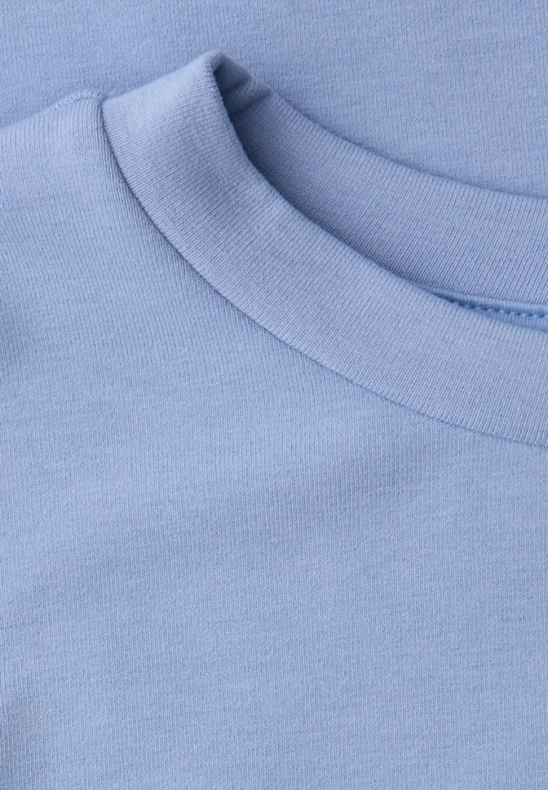 Street One Shirts*Jacquard Shirt frosted blue