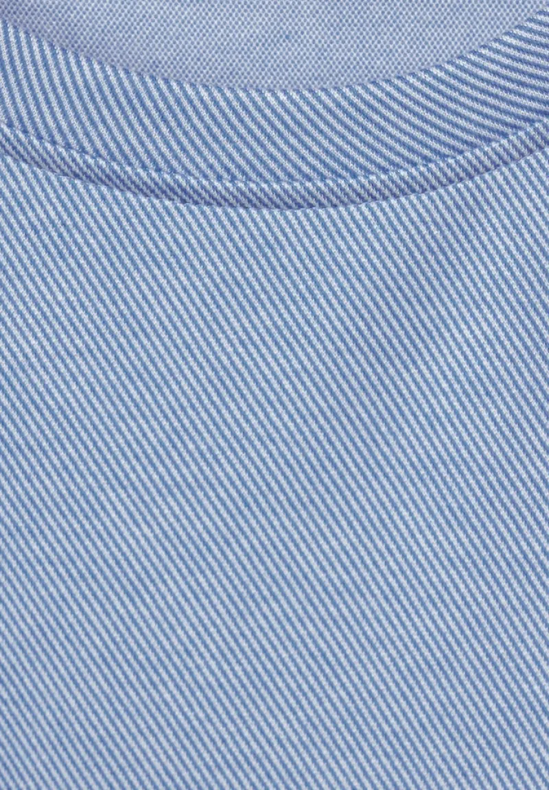 Cecil Shirts*Jacquard Shirt water blue