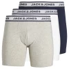 Jack & Jones Accessoires*JACSOLID BOXER BRIEFS 3 PACK NOOS Light Grey Melange