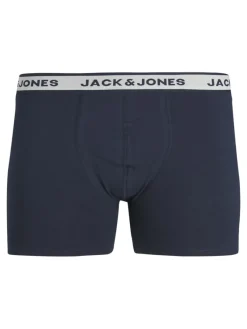 Jack & Jones Accessoires*JACSOLID BOXER BRIEFS 3 PACK NOOS Light Grey Melange