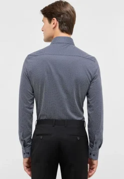 ETERNA Hemden|Big Boys*Japanese Knitted Jersey Langarm dunkelblau