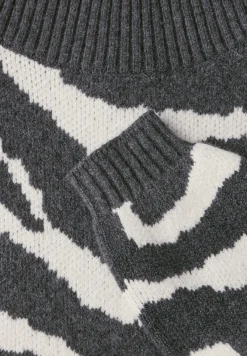 STREET ONE STUDIO Pullover & Sweatshirts*Jaquard Pullover gravel grey mel.