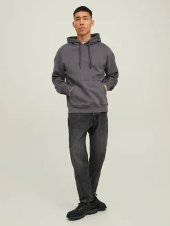 Jack & Jones Pullover & Sweatshirts*JCOCLASSIC WAFFLE SWEAT HOOD NOOS Asphalt