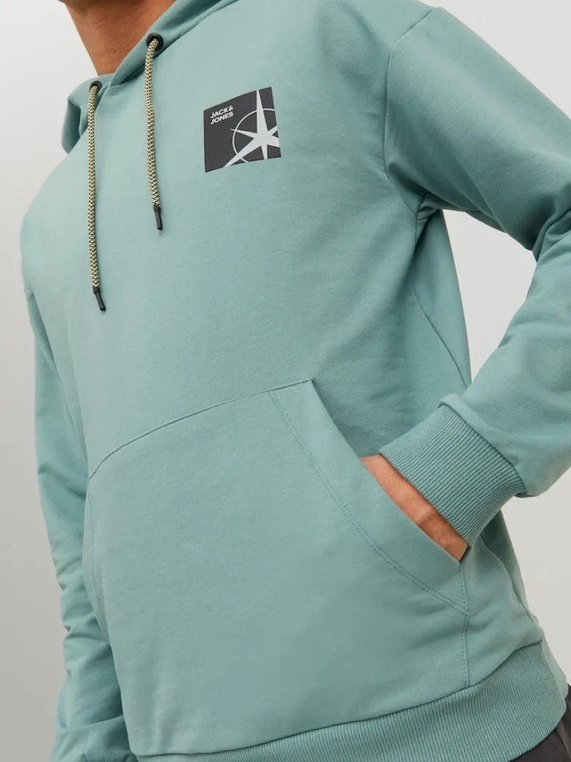 Jack & Jones Pullover & Sweatshirts*JCOFILO SWEAT HOOD SN trellis