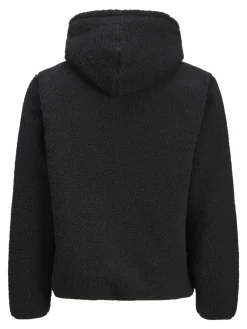 Jack & Jones Pullover & Sweatshirts*JCOFLARE TEDDY SWEAT HOOD Black