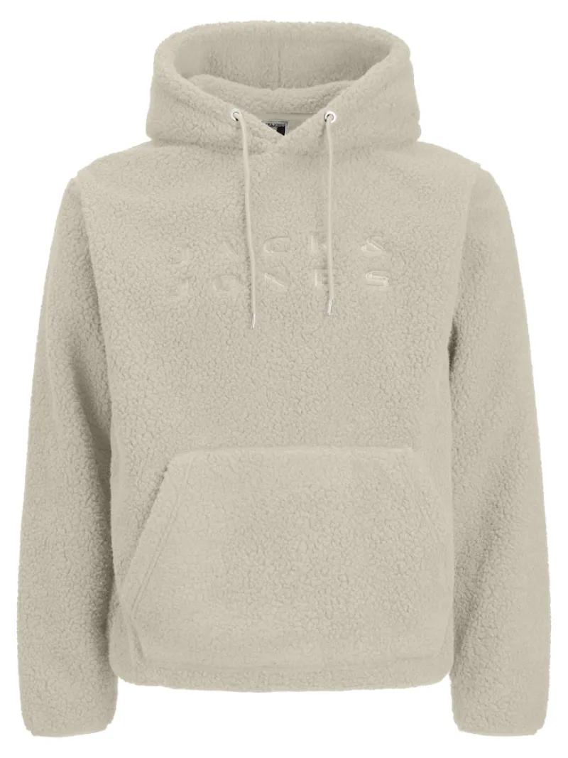 Jack & Jones Pullover & Sweatshirts*JCOFLARE TEDDY SWEAT HOOD oatmeal
