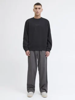 Jack & Jones Pullover & Sweatshirts*JCOPOINT SWEAT BADGE CREW NECK BF Black