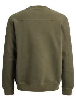 Jack & Jones Pullover & Sweatshirts*JCOPOINT SWEAT BADGE CREW NECK BF Grape Leaf