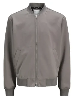 Jack & Jones Jacken*JCORECHARGE BOMBER JACKET gray flannel