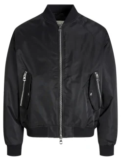 Jack & Jones Jacken*JCOREFLEX BOMBER JACKET STYD AW24 Black