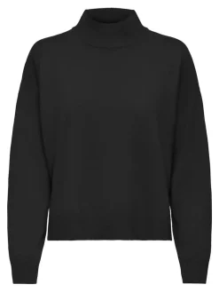 JDY Pullover & Sweatshirts*AMORE LIFE L/S HN PULLOVER KNT Black