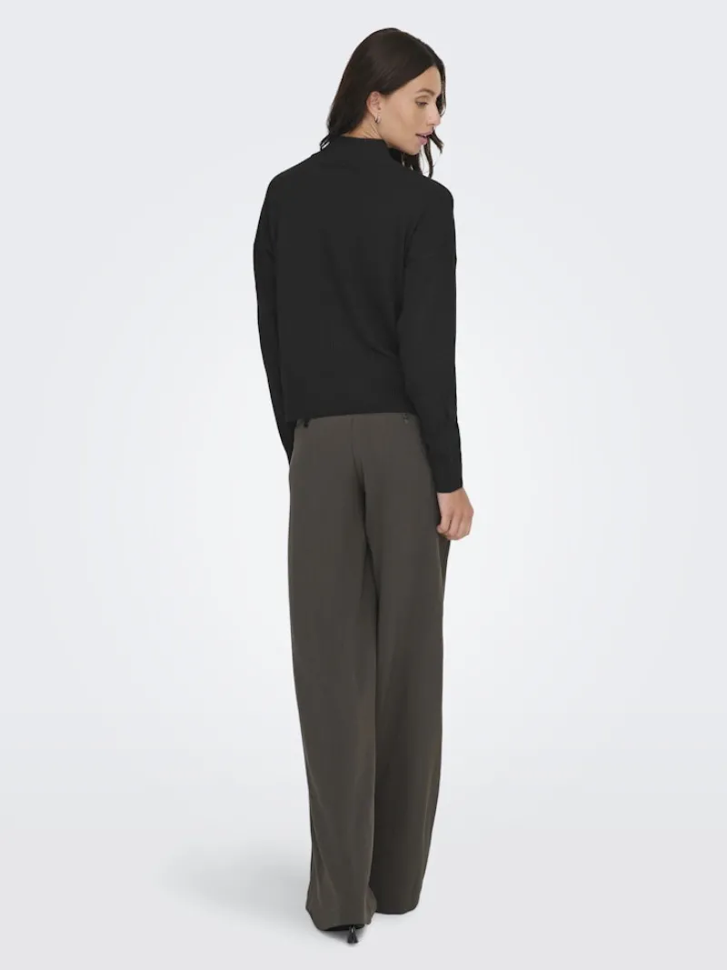 JDY Pullover & Sweatshirts*AMORE LIFE L/S HN PULLOVER KNT Black