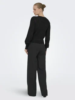 JDY Pullover & Sweatshirts*BEAUTY L/S GLITTER PULLOVER KNT Black