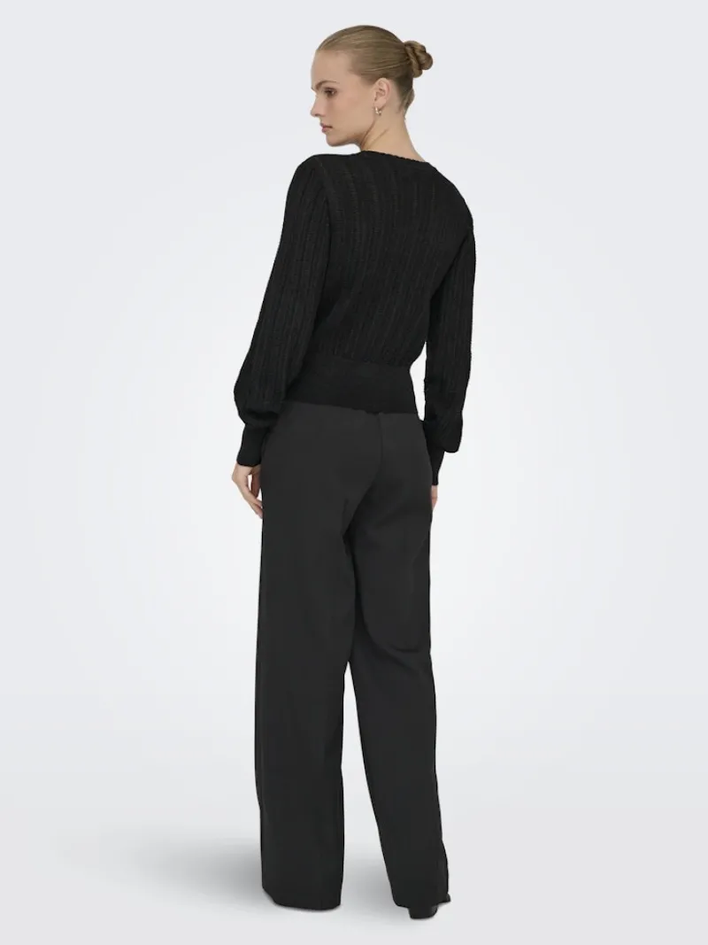 JDY Pullover & Sweatshirts*BEAUTY L/S GLITTER PULLOVER KNT Black