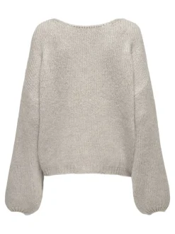 JDY Pullover & Sweatshirts*DINEA L/S REVERSIBLE PULLOV. KNT NOOS Chateau Gray