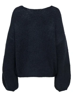 JDY Pullover & Sweatshirts*DINEA L/S REVERSIBLE PULLOV. KNT NOOS Total Eclipse