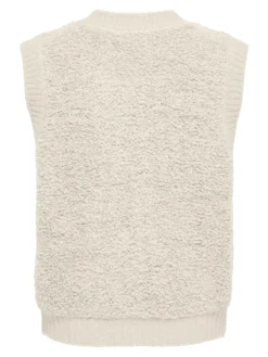 JDY Pullover & Sweatshirts*EIRA LIFE S/L ON BUTTON VEST KNT NOOS birch