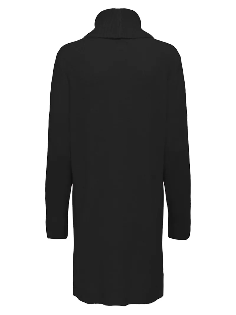 JDY Kleider*ELANORA L/S COWLNECK DRESS KNT NOOS Black