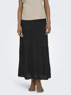 JDY Röcke*ESME LIFE HW MIDI SKIRT WVN Black