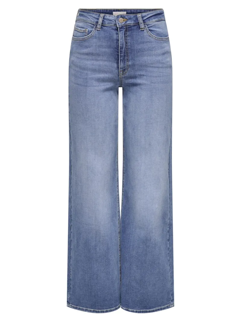 JDY Jeans*FELINA-FINA HW WIDE MED BLUE DNM NOOS Medium Blue Denim