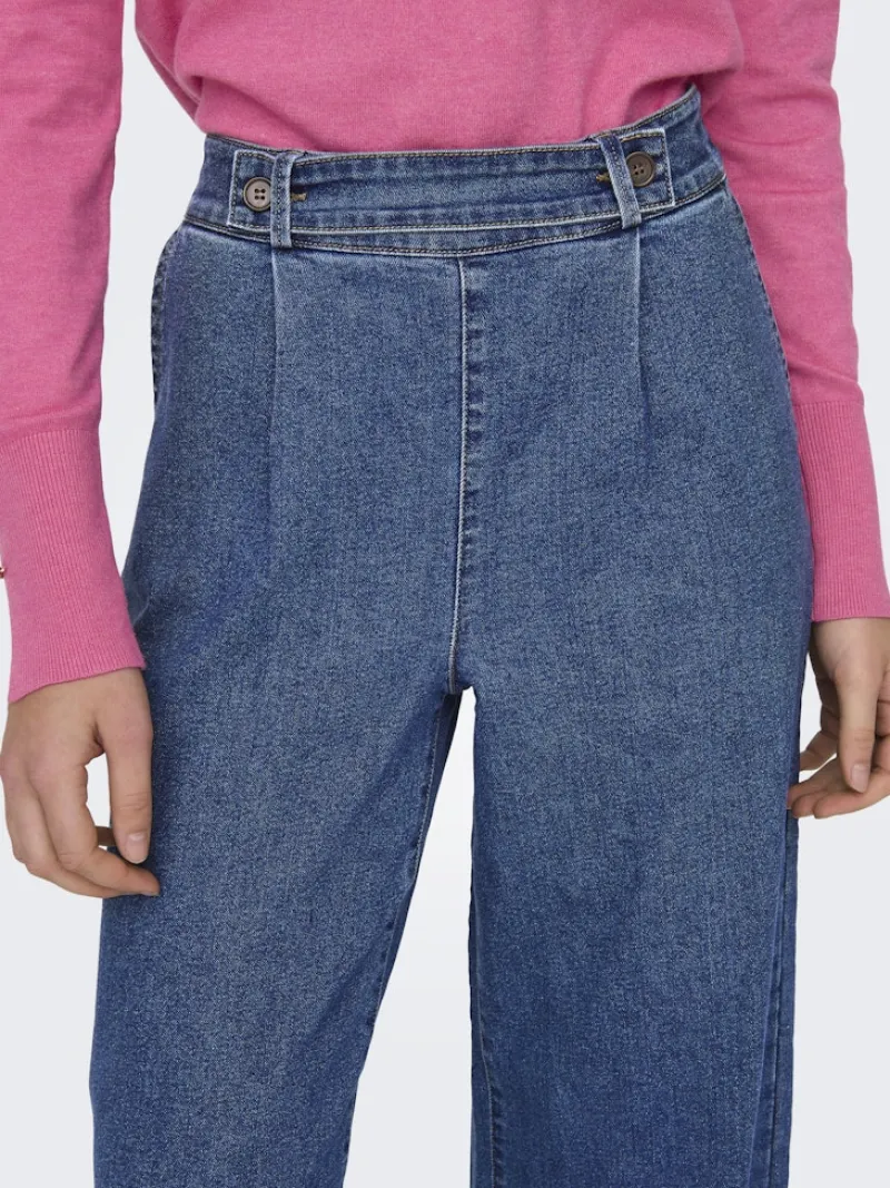 JDY Jeans*GEGGO HW WIDE JEANS DNM NOOS Medium Blue Denim