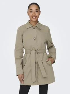 JDY Jacken*ISADORA LIFE TRENCHCOAT OTW HAB NOOS Weathered Teak