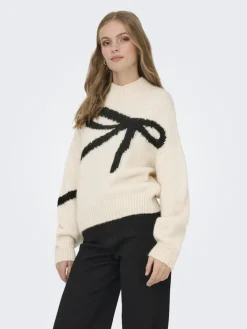 JDY Pullover & Sweatshirts*KILIAN L/S HN JACQUARD PULLOVER KNT Whitecap Gray