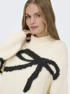 JDY Pullover & Sweatshirts*KILIAN L/S HN JACQUARD PULLOVER KNT Whitecap Gray