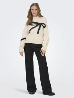 JDY Pullover & Sweatshirts*KILIAN L/S HN JACQUARD PULLOVER KNT Whitecap Gray