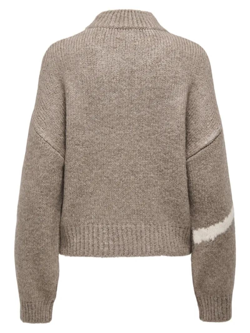 JDY Pullover & Sweatshirts*KILIAN L/S HN JACQUARD PULLOVER KNT Fossil