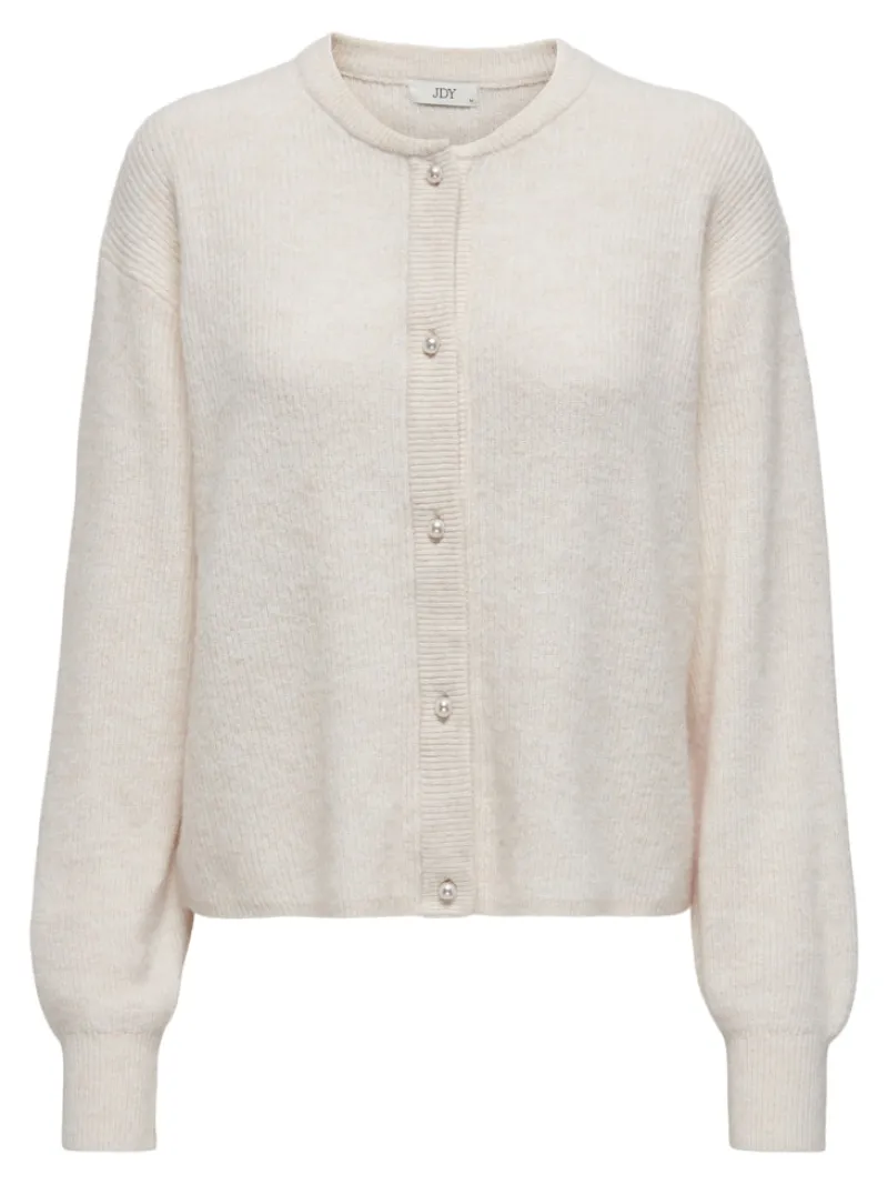 JDY Pullover & Sweatshirts*LUMI LIFE L/S BUTTON CARDIGA KNT NOOS birch