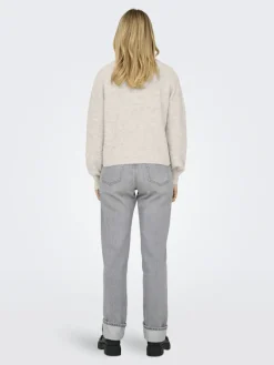 JDY Pullover & Sweatshirts*LUMI LIFE L/S BUTTON CARDIGA KNT NOOS birch