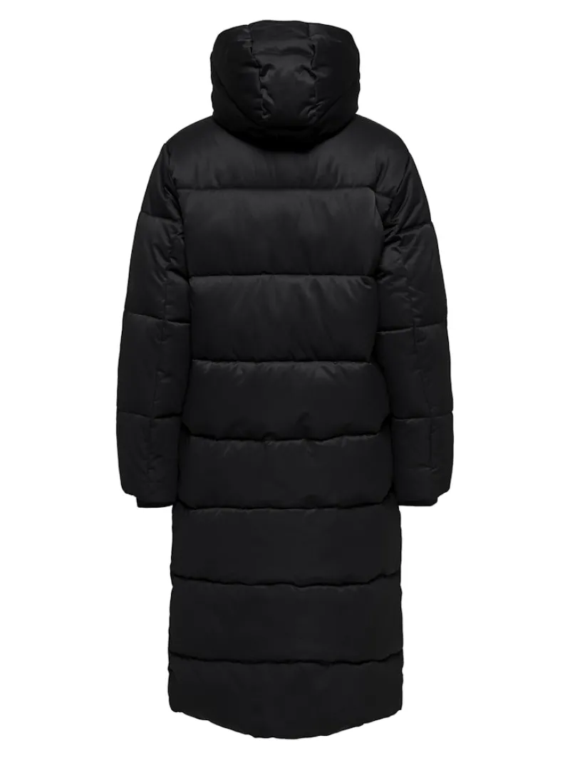 JDY Jacken*MAJA LONG PADDED JACKET OTW YFM NOOS Black