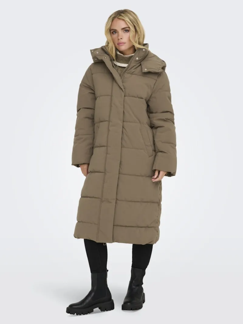 JDY Jacken*MAJA LONG PADDED JACKET OTW YFM NOOS shitake