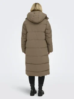 JDY Jacken*MAJA LONG PADDED JACKET OTW YFM NOOS shitake