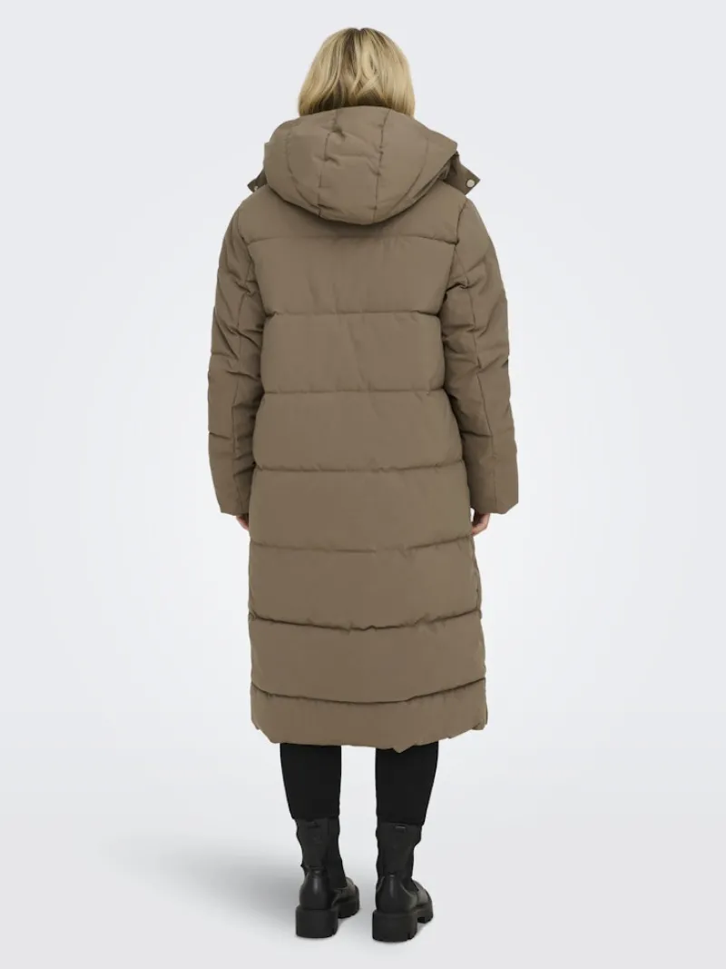 JDY Jacken*MAJA LONG PADDED JACKET OTW YFM NOOS shitake