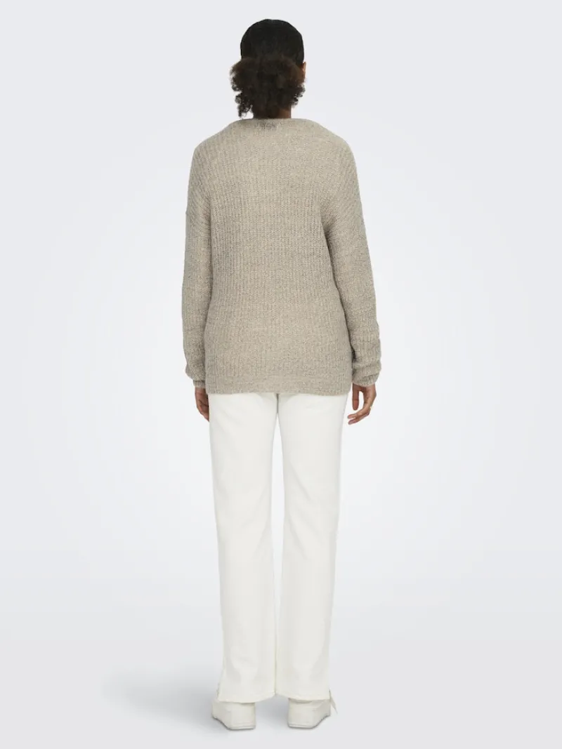 JDY Pullover & Sweatshirts*NEW MEGAN L/S PULLOVER KNT NOOS Cement