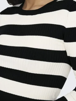 JDY Pullover & Sweatshirts*PLUM L/S O-NECK PULLOVER KNT NOOS Black