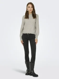 JDY Pullover & Sweatshirts*RUE LIFE L/S PULLOVER KNT NOOS Chateau Gray