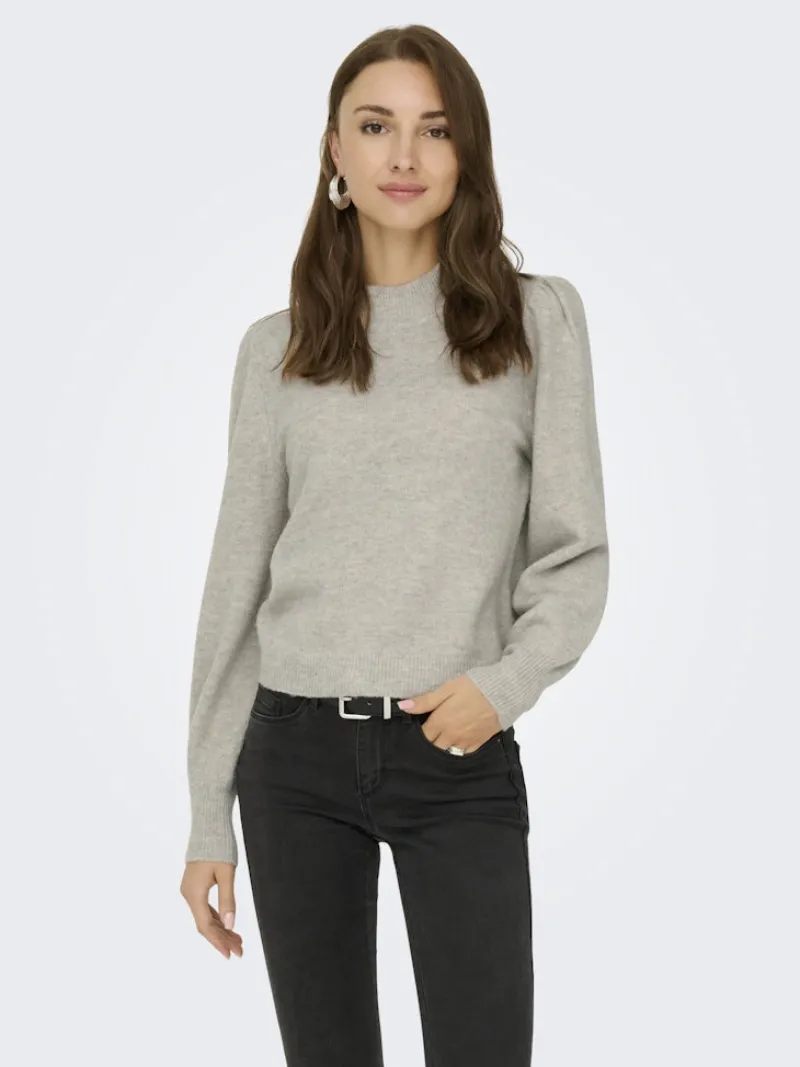 JDY Pullover & Sweatshirts*RUE LIFE L/S PULLOVER KNT NOOS Chateau Gray