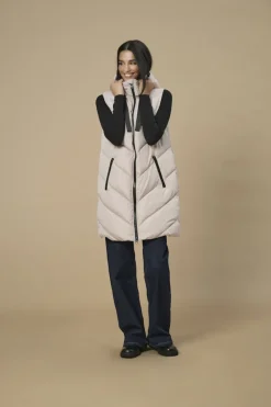 JDY Westen*SKYLAR LIFE HOOD WAISTCOAT OTW NOOS Chateau Gray