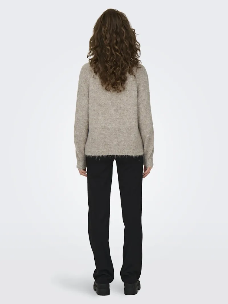 JDY Pullover & Sweatshirts*ZOEY LIFE L/S HN RAGLAN PUL KNT NOOS Chateau Gray