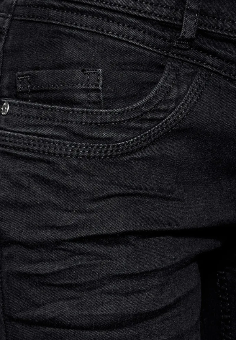 Street One Jeans*Jeans Casual Fit deep black wash