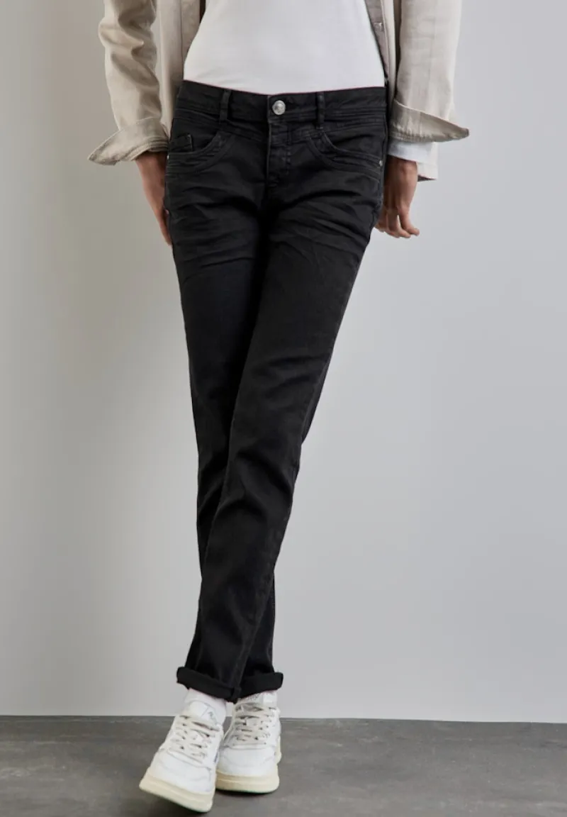 Street One Jeans*Jeans Casual Fit deep black wash