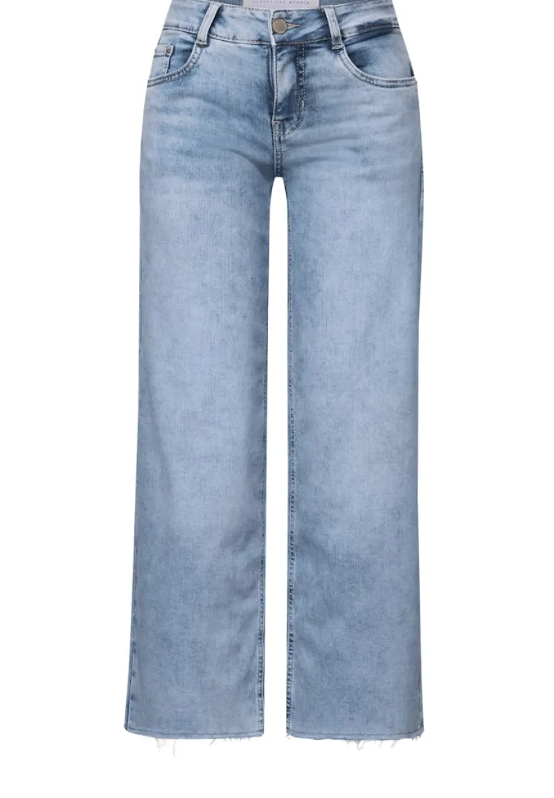 STREET ONE STUDIO Jeans*Jeans Culotte light blue wash