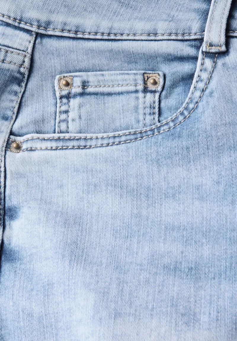 STREET ONE STUDIO Jeans*Jeans Culotte light blue wash