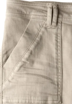 Street One Hosen*Jeans im Cargo-Look beige washed