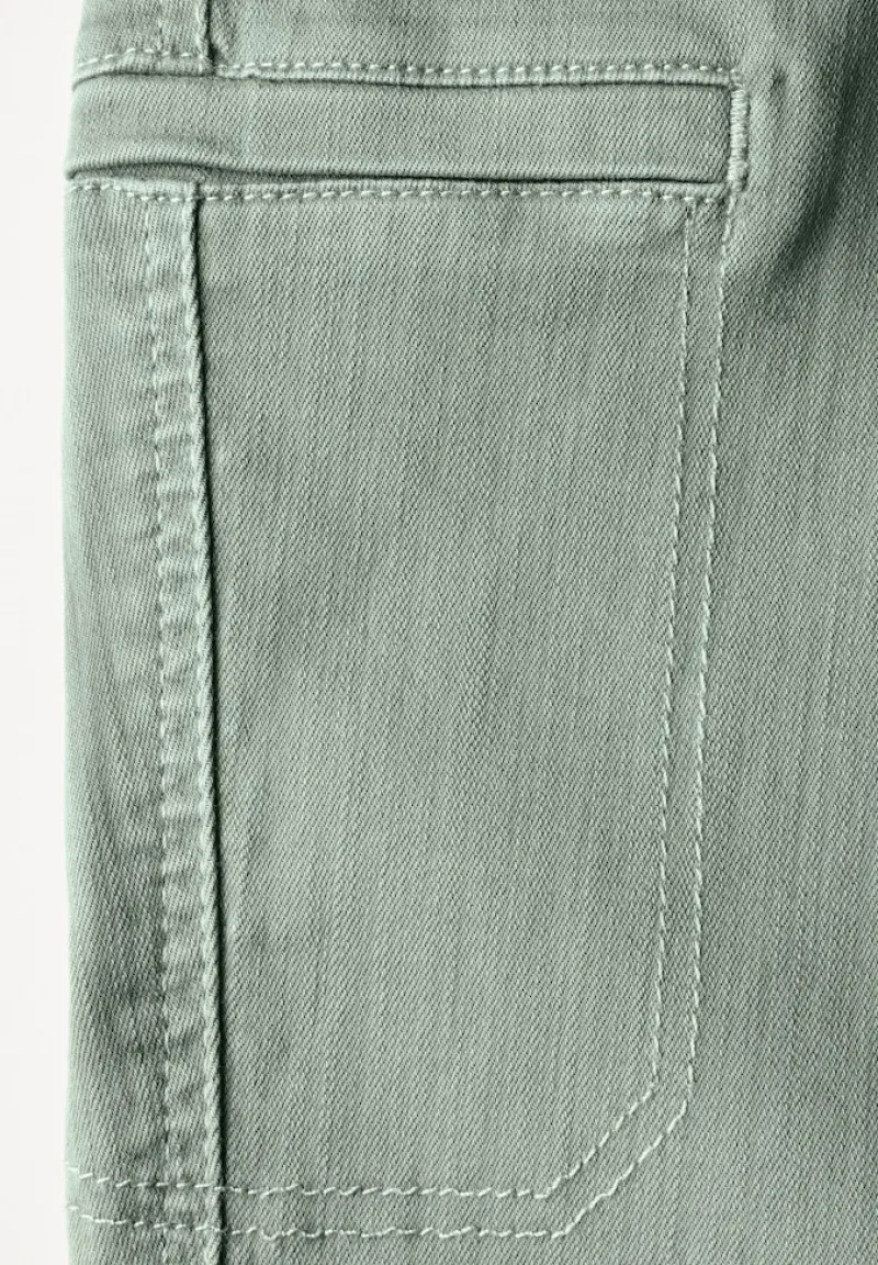 Street One Hosen*Jeans im Cargo-Look olive washed