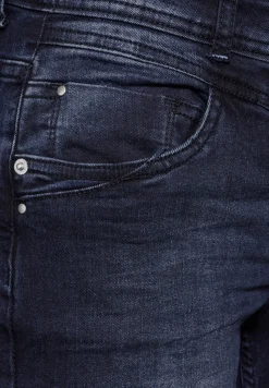 Cecil Jeans*Jeans im Casual Fit blue black used wash